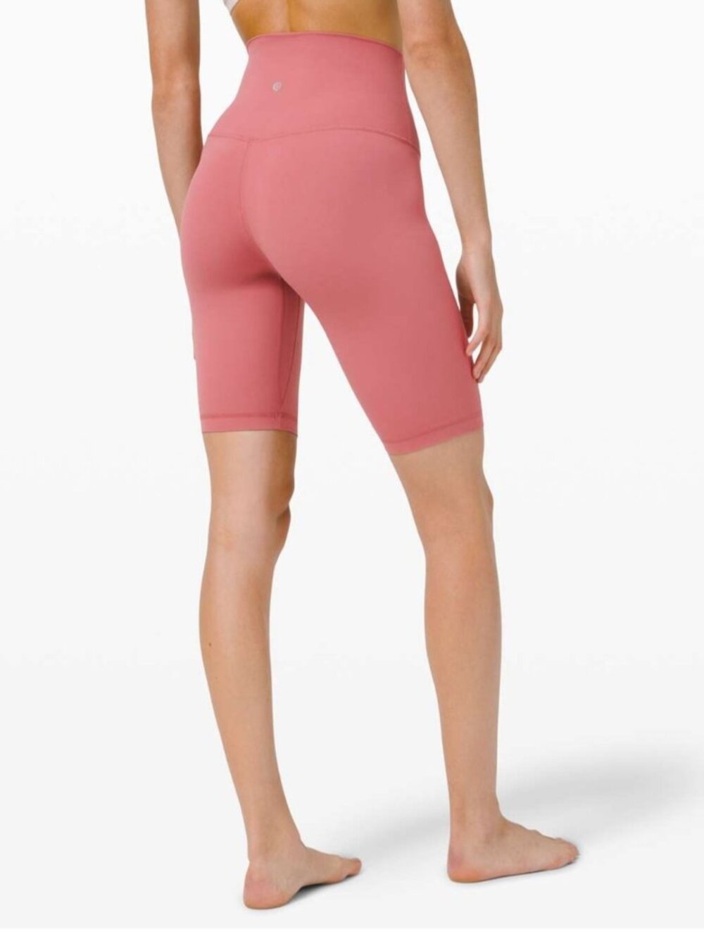 Lululemon Align Super High Rise Short 10"Brier Rose Pink Shorts size 10 active